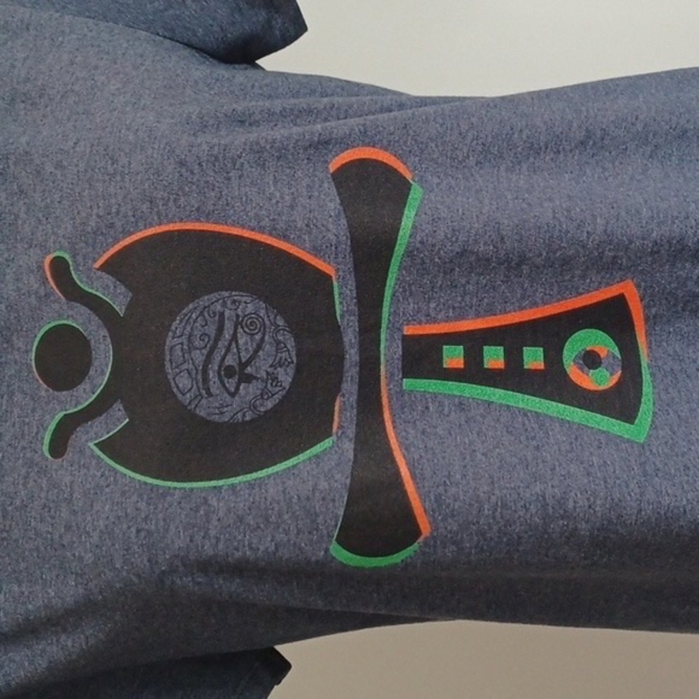Graphic Tee with Abstract Design